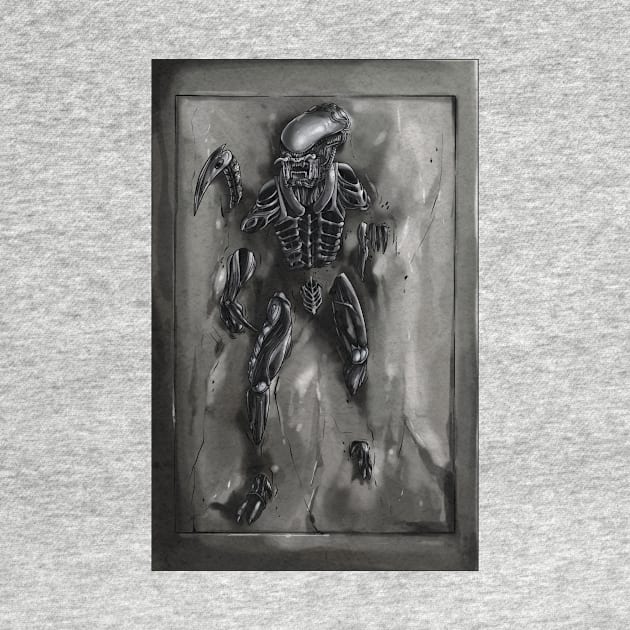 Alien in Carbonite by masciajames